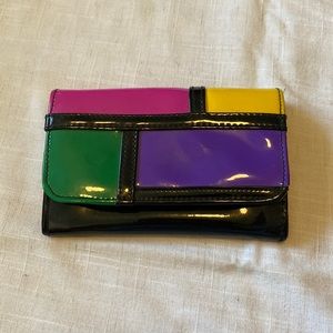 Patent leather wallet